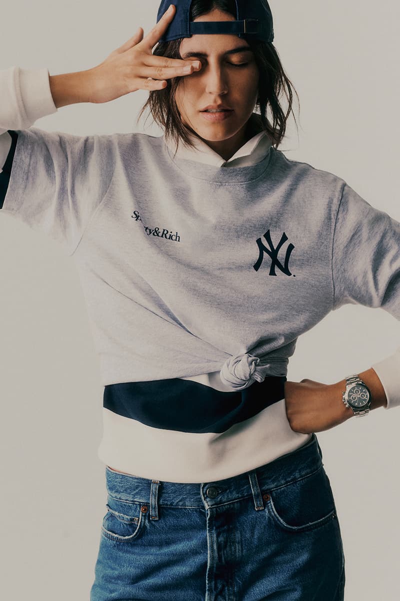 47 Sporty and Rich new york Yankees Collaboration collection Second Drop Release Info