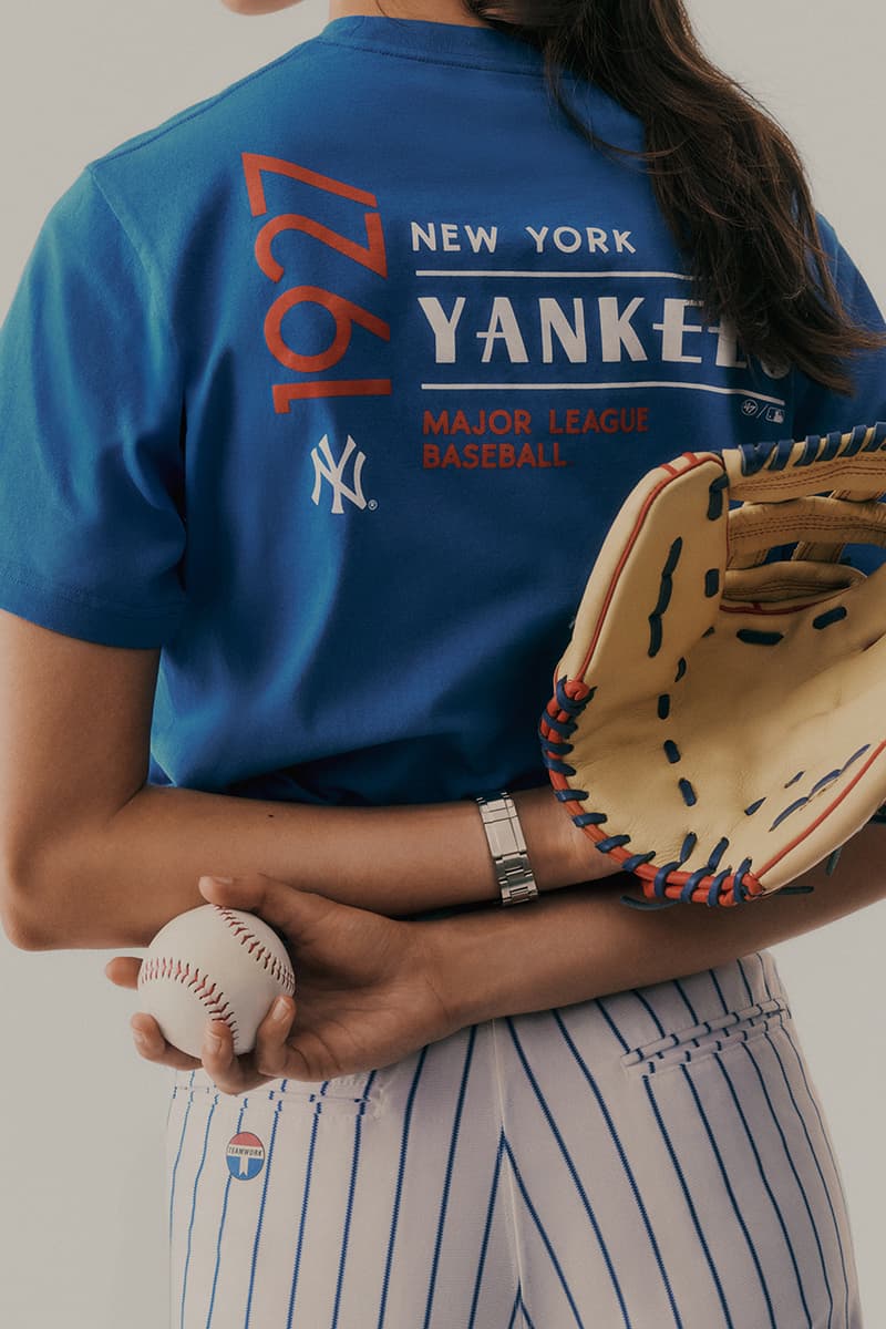 47 Sporty and Rich new york Yankees Collaboration collection Second Drop Release Info