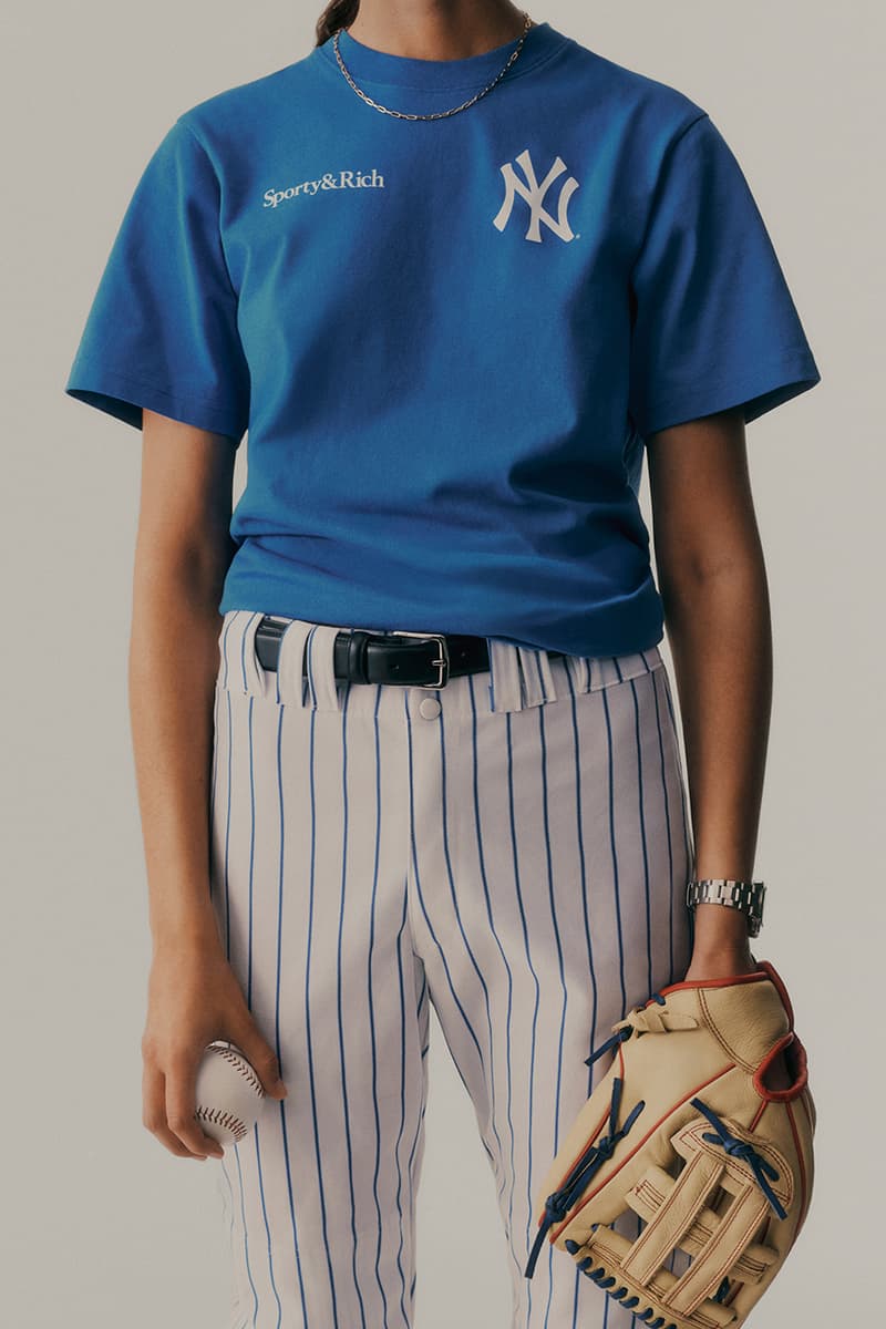 47 Sporty and Rich new york Yankees Collaboration collection Second Drop Release Info