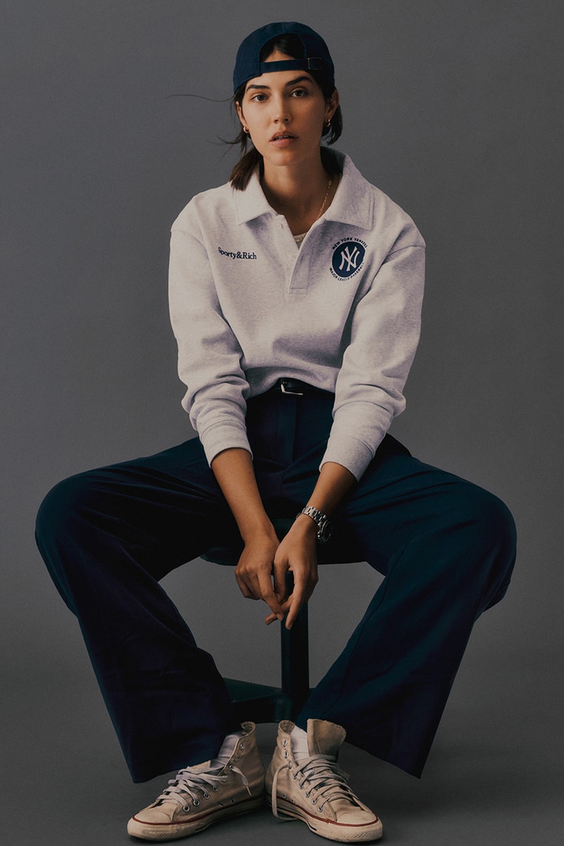 47 Sporty and Rich new york Yankees Collaboration collection Second Drop Release Info