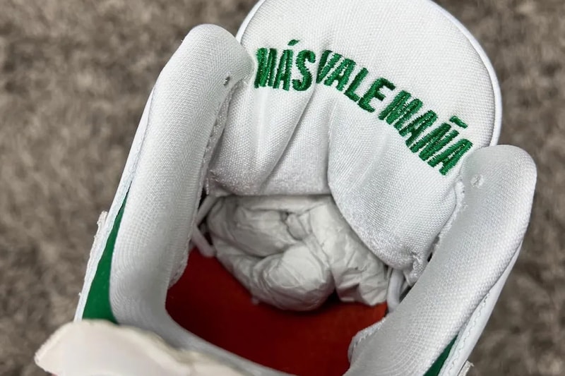 First Look at the Air Jordan 3 Mexico "El Vuelo" Summit White/Metallic Gold-Pine Green-Dragon Red-Sail  IO1752-100