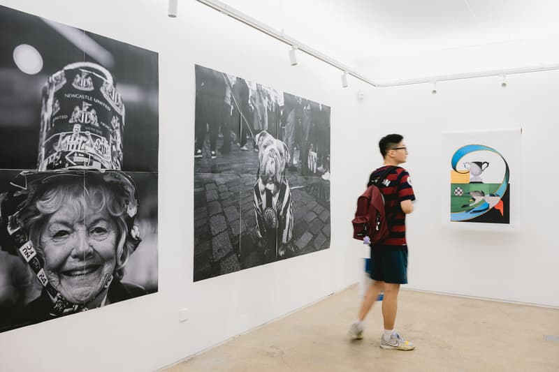 newcastle united joonho ko art exhibition road to wembley illustrator ewen spencer jimmy turrell korea seoul baltic center for contemporary arts