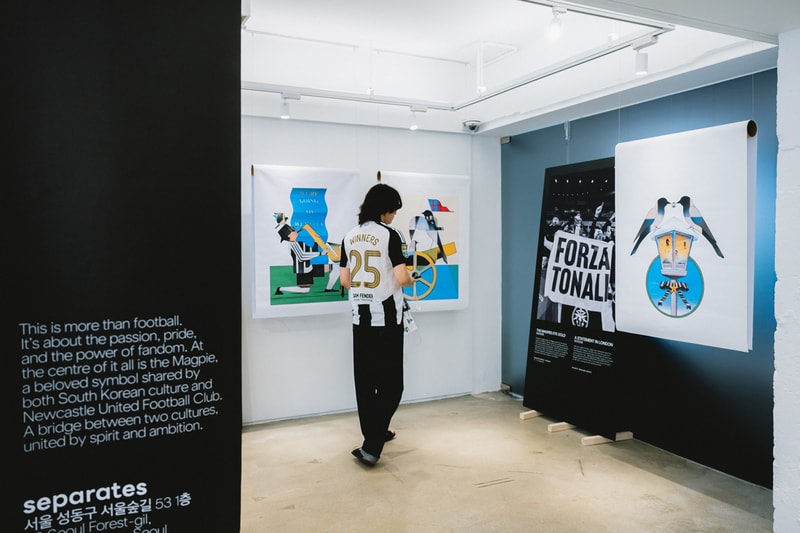 newcastle united joonho ko art exhibition road to wembley illustrator ewen spencer jimmy turrell korea seoul baltic center for contemporary arts