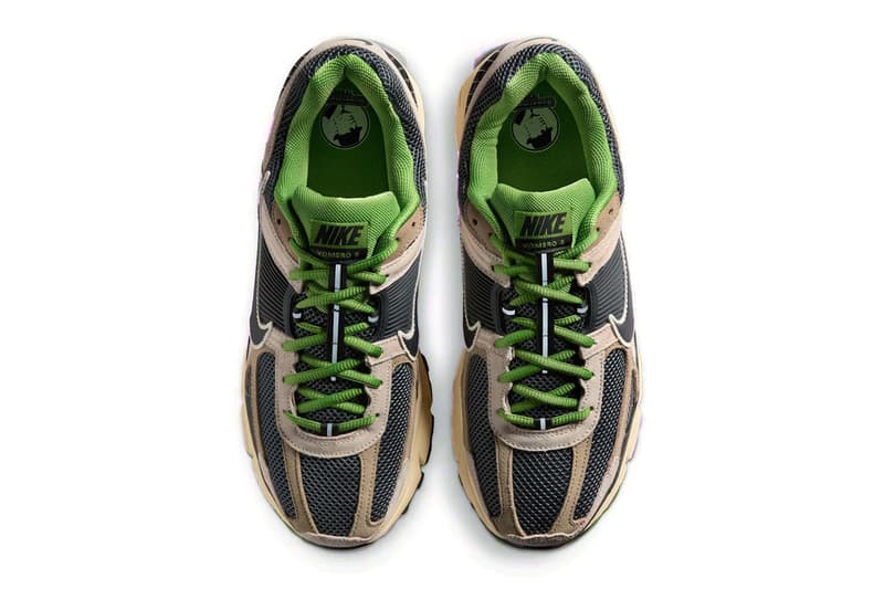 Nike Zoom Vomero 5 "Pale Ivory/Chlorophyll" Pale Ivory/Smoke Grey-Chlorophyll-Off Noir  HF1553-102 Release Info