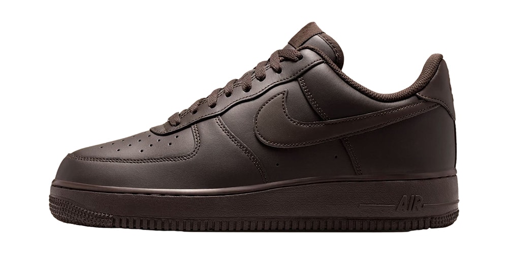 Nike Wraps the Air Force 1 Low in "Velvet Brown"