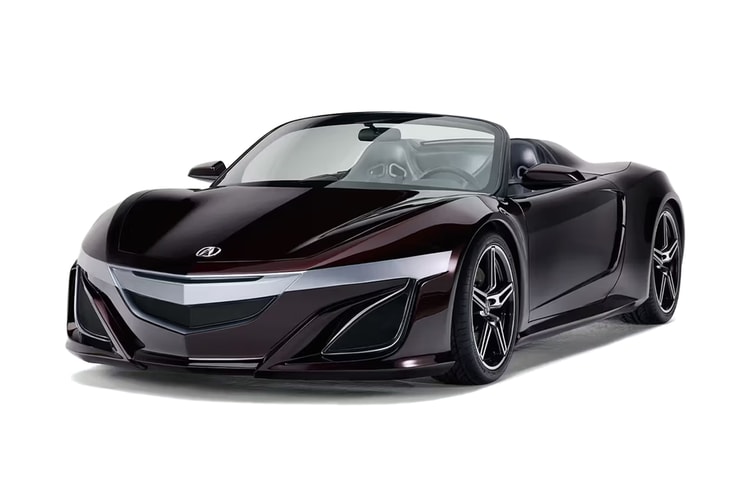 Acura Showcases One-Off 'Avengers' NSX Roadster at Monterey Car Week