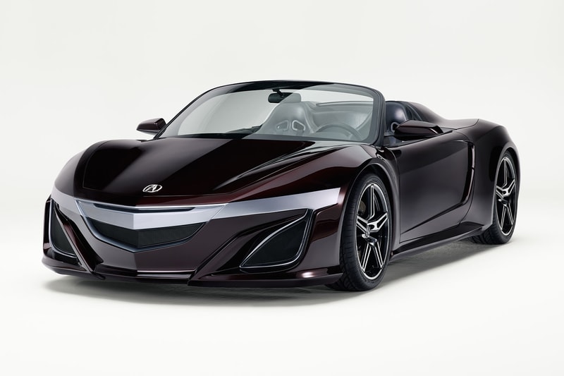 Acura Showcases One-Off 'Avengers' NSX Roadster at Monterey Car Week