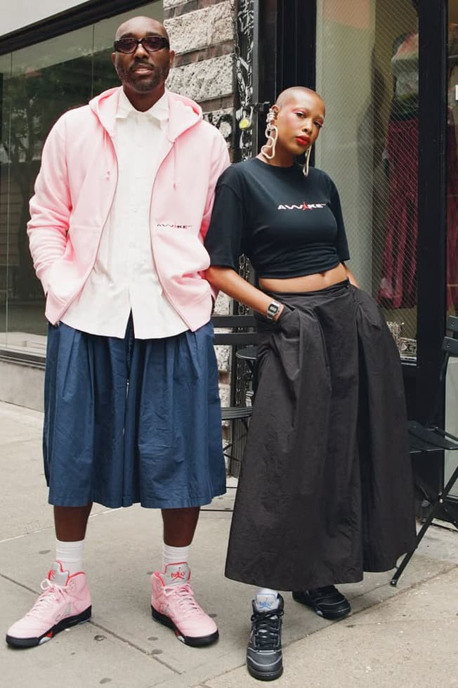 Awake NY Reminds Us Who Runs Orchard Street in Locally Lensed Lookbook laams scarrs pizza air jordan 4 collab boro 