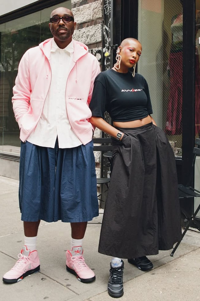 Awake NY Reminds Us Who Runs Orchard Street in Locally Lensed Lookbook laams scarrs pizza air jordan 4 collab boro 