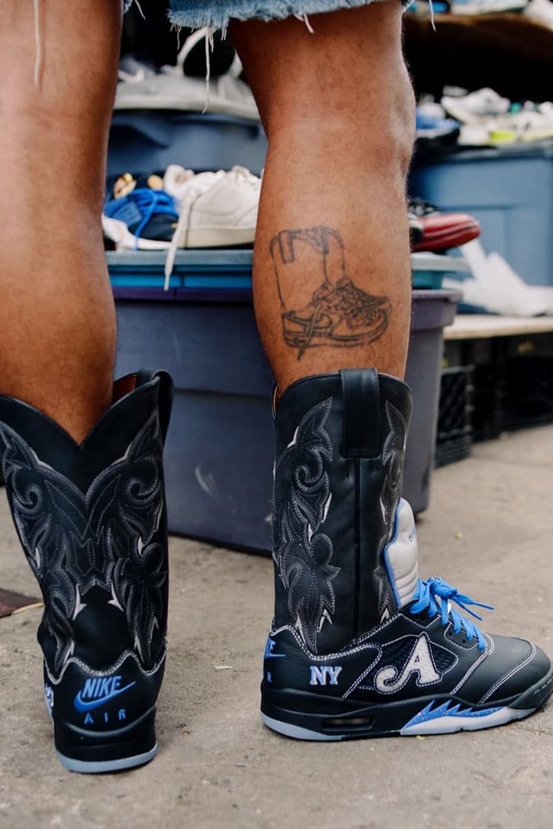 Awake NY Reminds Us Who Runs Orchard Street in Locally Lensed Lookbook laams scarrs pizza air jordan 4 collab boro 