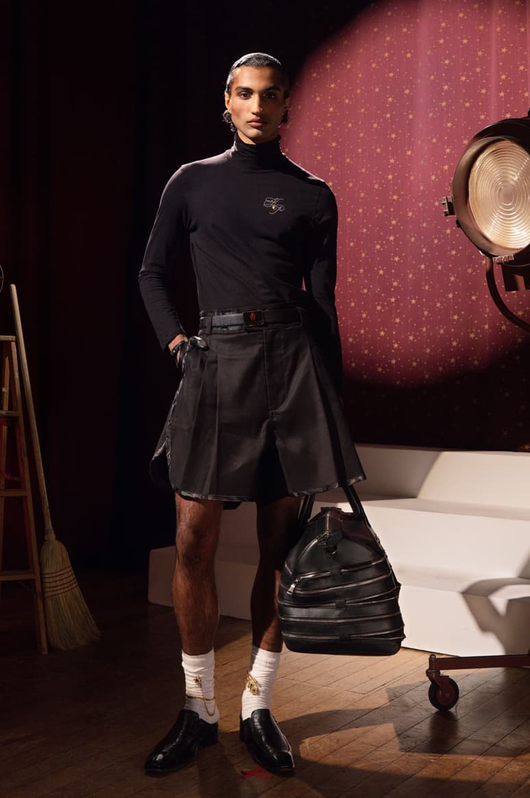 Kody Phillips Takes Us to the Cabaret for Fall/Winter 2025 the great show collection release info price drop leather jacket lasso shirt designer lookbook new york city menswear 