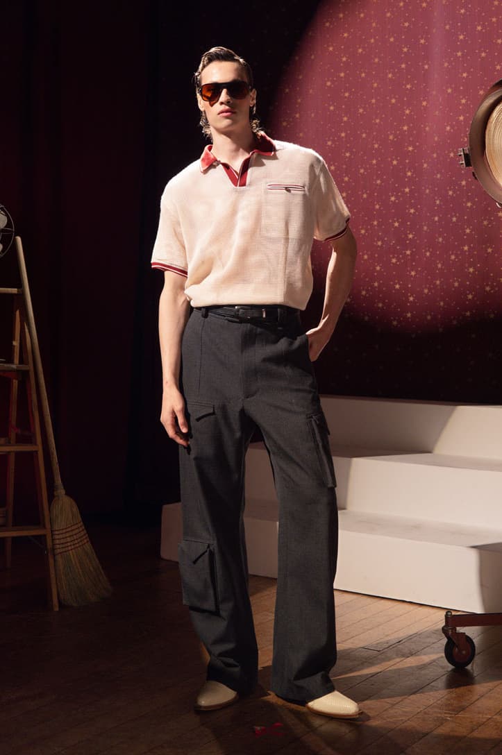 Kody Phillips Takes Us to the Cabaret for Fall/Winter 2025 the great show collection release info price drop leather jacket lasso shirt designer lookbook new york city menswear 