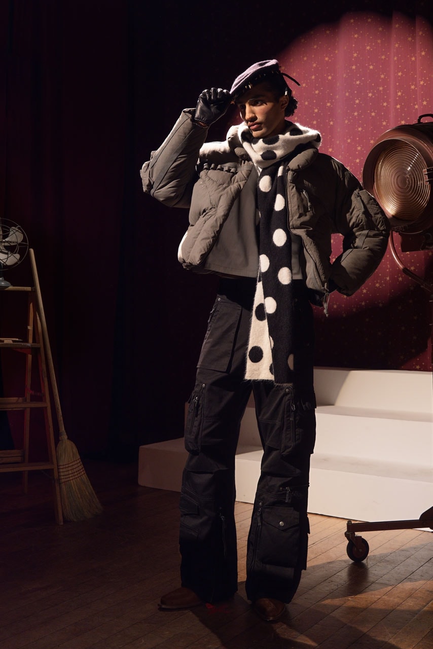 Kody Phillips Takes Us to the Cabaret for Fall/Winter 2025 the great show collection release info price drop leather jacket lasso shirt designer lookbook new york city menswear 