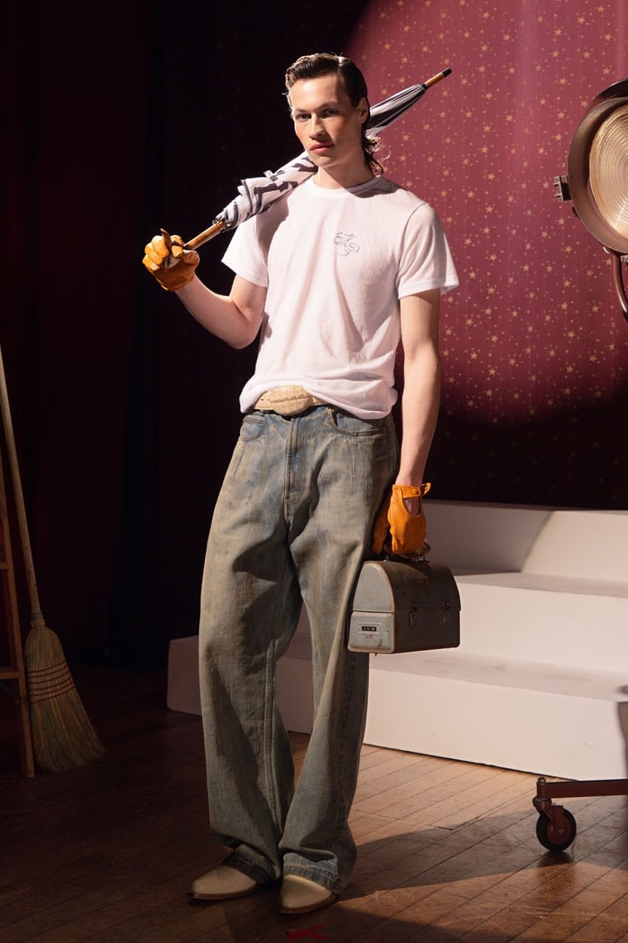 Kody Phillips Takes Us to the Cabaret for Fall/Winter 2025 the great show collection release info price drop leather jacket lasso shirt designer lookbook new york city menswear 