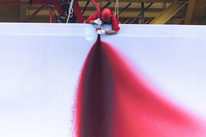 Greenpeace Activists Install Anish Kapoor's 'BUTCHERED' North Sea Art Artworks Climate