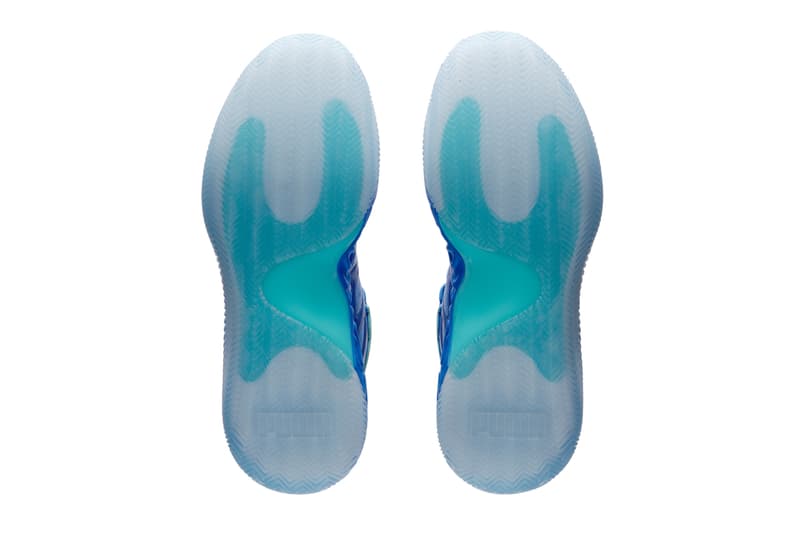 Tyrese Haliburton Previews the PUMA Hali 1 "Blue" indiana pacers nba basketball shoe salehe bembury