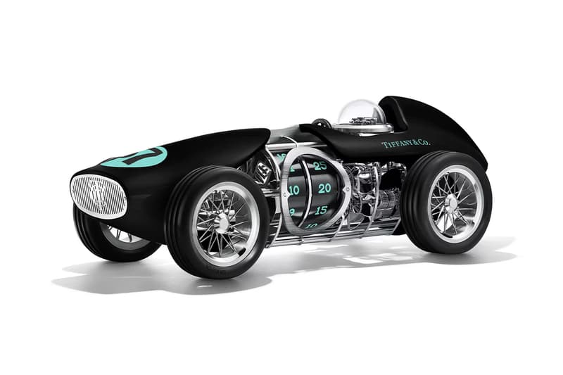 Tiffany & Co. Redefines Time with New Horological Masterpieces luxury lvmh louis vuitton clocks office home tiffany blue "Time for Speed Clock" Black Edition and "Tiffany Airways" Diamond Edition