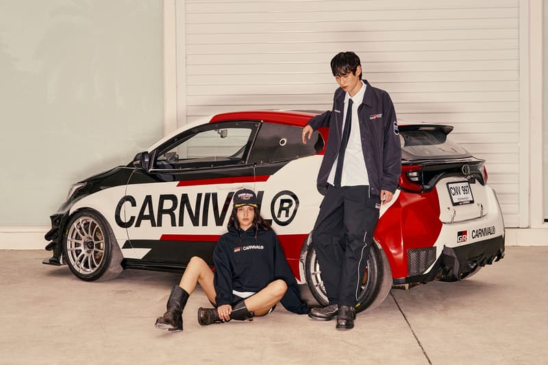 Carnival x Toyota Gazoo Racing Motorsport Capsule Release Info