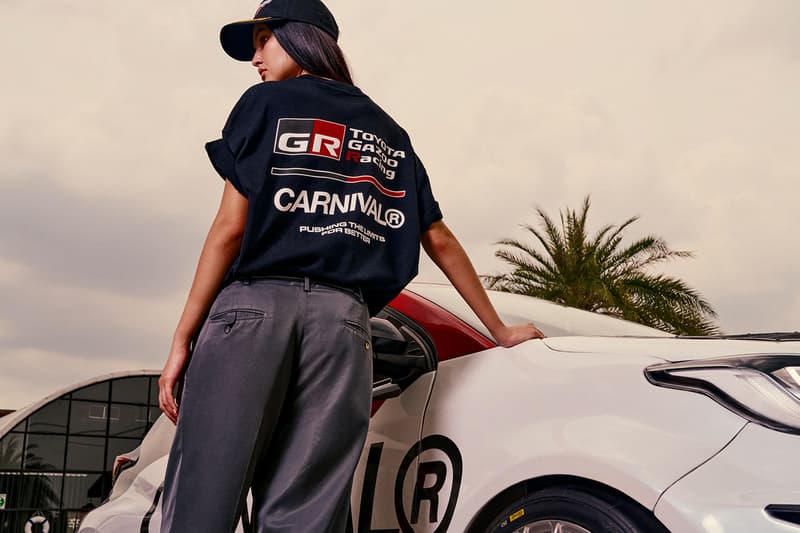 Carnival x Toyota Gazoo Racing Motorsport Capsule Release Info