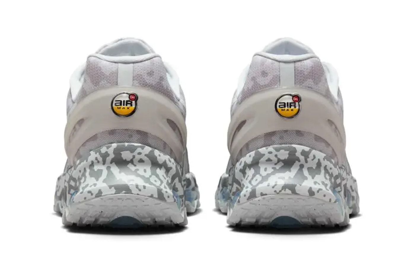 Official Look at the Cav Empt x Nike Air Max DN8 Collaboration Silver Lilac/Flat Silver-Cyber, White/Cyber-Neptune Green IB6184-002/IB6184-100