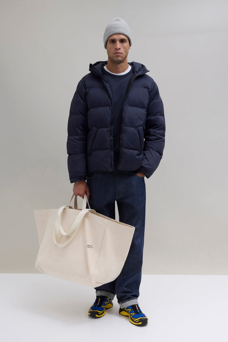 JJJJound Drops FW25 "Heritage Core" Collection salomon staples plaid shirts jackets jeans denim hoodies sweaters