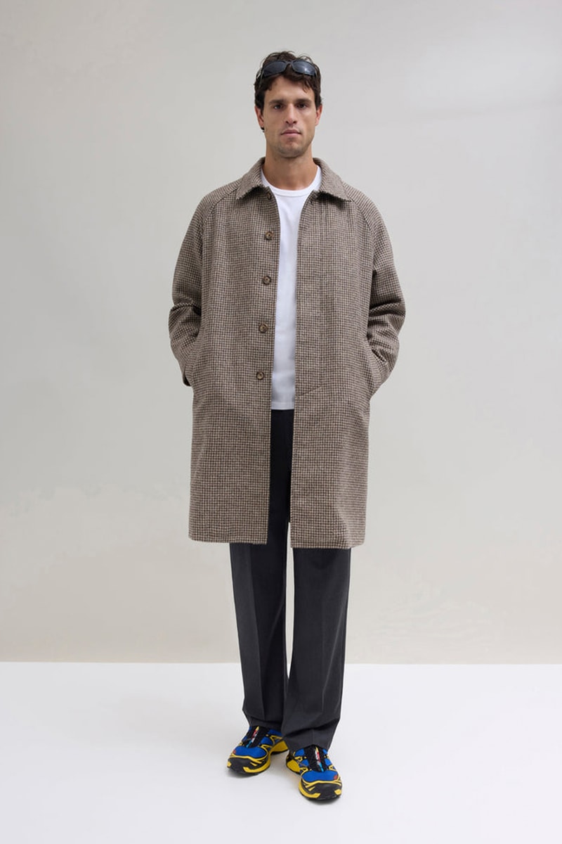 JJJJound Drops FW25 "Heritage Core" Collection salomon staples plaid shirts jackets jeans denim hoodies sweaters