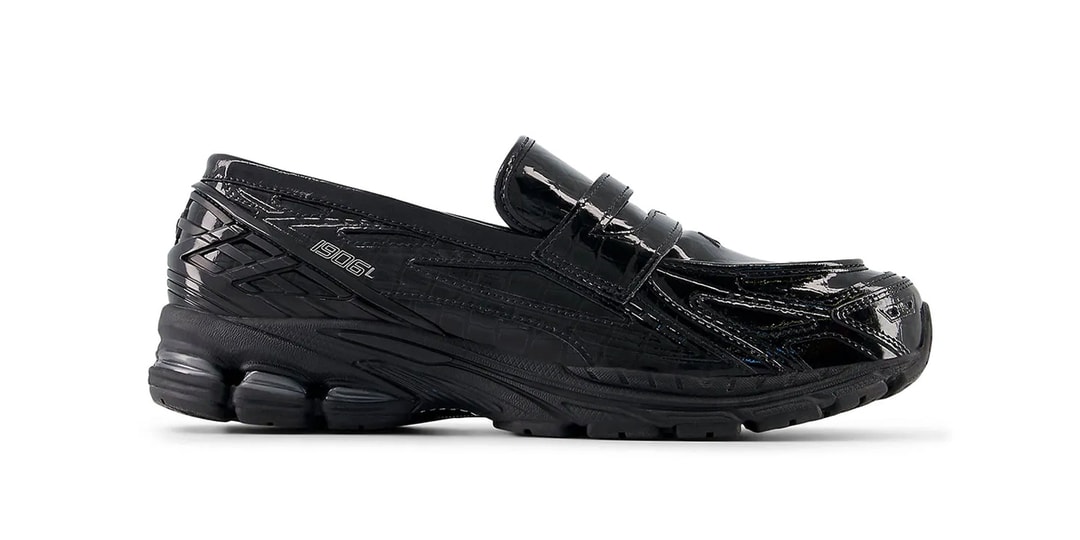 New Balance 1906L Receives "Black Croc" Patent Leather Iteration