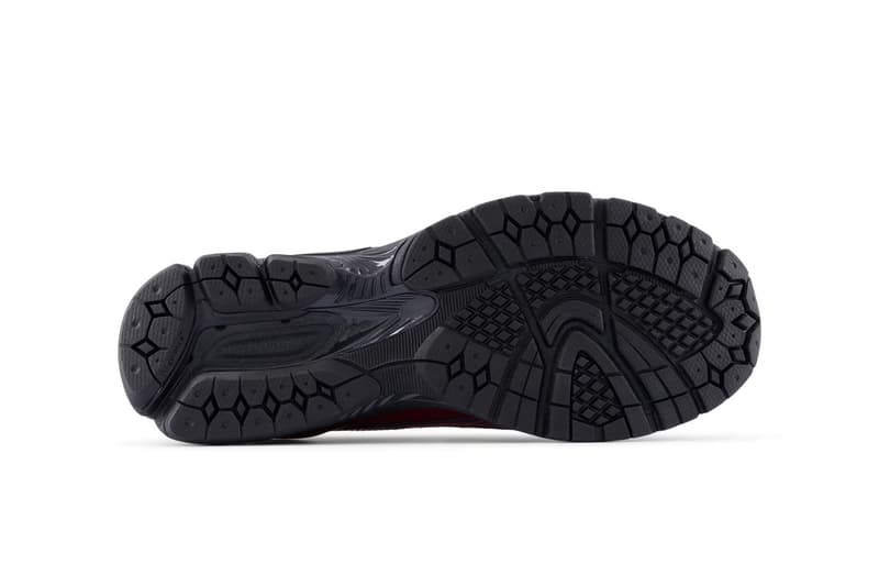 New Balance 1906L Surfaces in "Red Croc" U1906LCS loafer hybrid patent leather red black