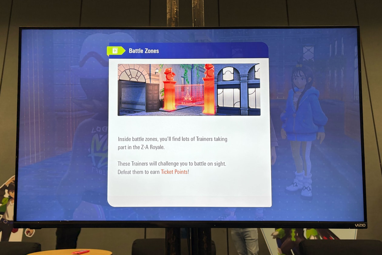 Pokémon Legends: Z-A Demo Review Info world championships game freak world first exclusive look screenshots pokedex rogue mega