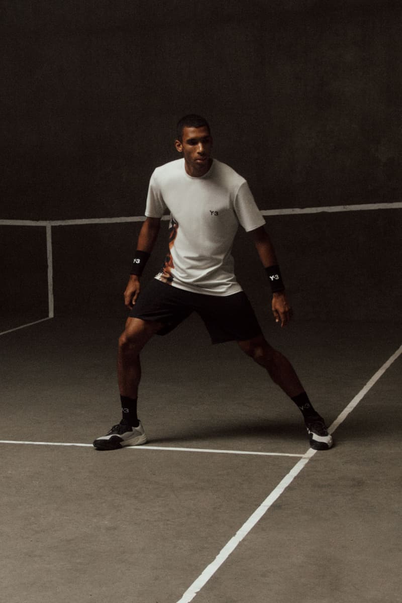Y-3 Leaves It All on the Tennis Court for Fall/Winter 2025 adidas fw25 collection sneakers climacool technology sport us open new york city release price website hoodie online Defiant Speed 2, the Avacourt 2, the Adizero Ubersonic 5, the Barricade 13, and the Adizero Cybersonic 2.