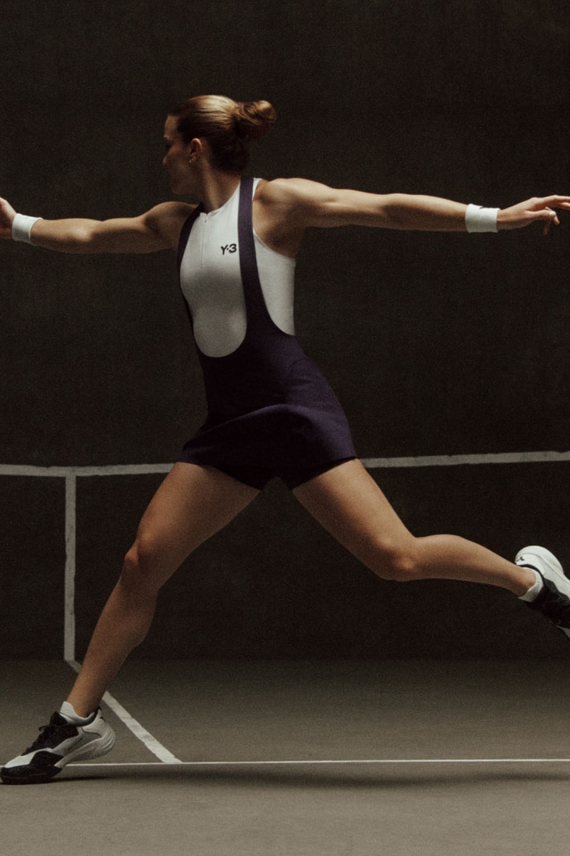 Y-3 Leaves It All on the Tennis Court for Fall/Winter 2025 adidas fw25 collection sneakers climacool technology sport us open new york city release price website hoodie online Defiant Speed 2, the Avacourt 2, the Adizero Ubersonic 5, the Barricade 13, and the Adizero Cybersonic 2.