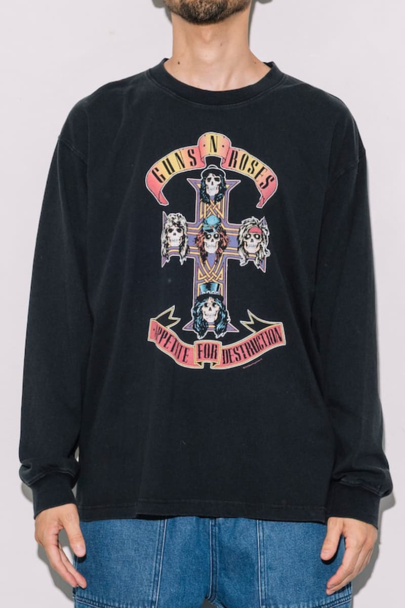 FREAK'S STORE Band billie eilish nas Jamiroquai Slipknot GUNS N ROSES The Rolling Stones Long-Sleeve Shirts Release Info