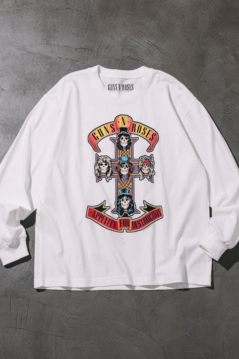 FREAK'S STORE Band billie eilish nas Jamiroquai Slipknot GUNS N ROSES The Rolling Stones Long-Sleeve Shirts Release Info