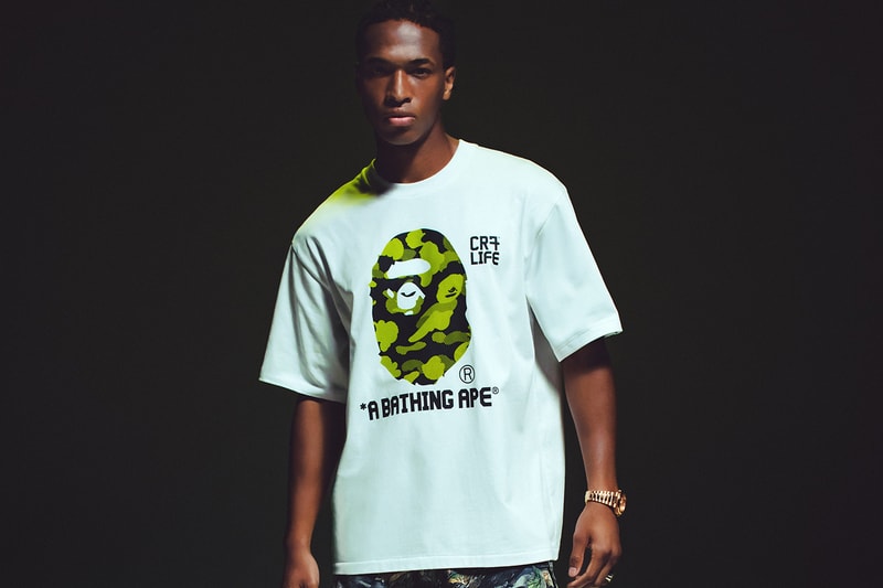 BAPE and Cristiano Ronaldo's CR7 LIFE Team Up for New Collection