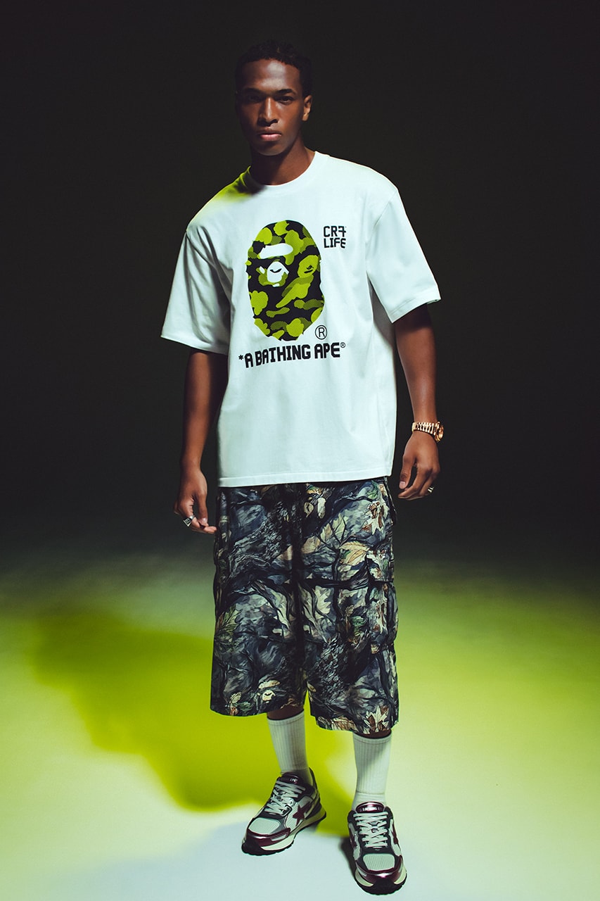 BAPE CR7 cristiano ronaldo LIFE Collection Release Info