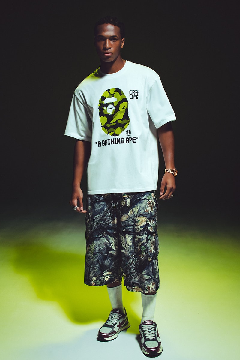 BAPE CR7 cristiano ronaldo LIFE Collection Release Info