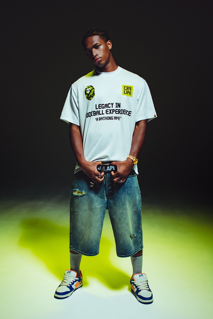 BAPE CR7 cristiano ronaldo LIFE Collection Release Info