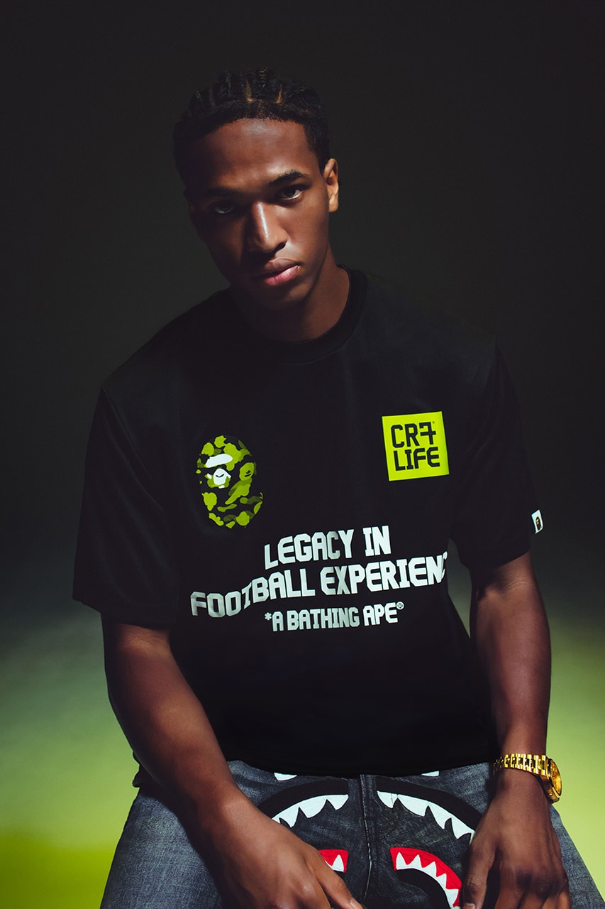 BAPE CR7 cristiano ronaldo LIFE Collection Release Info