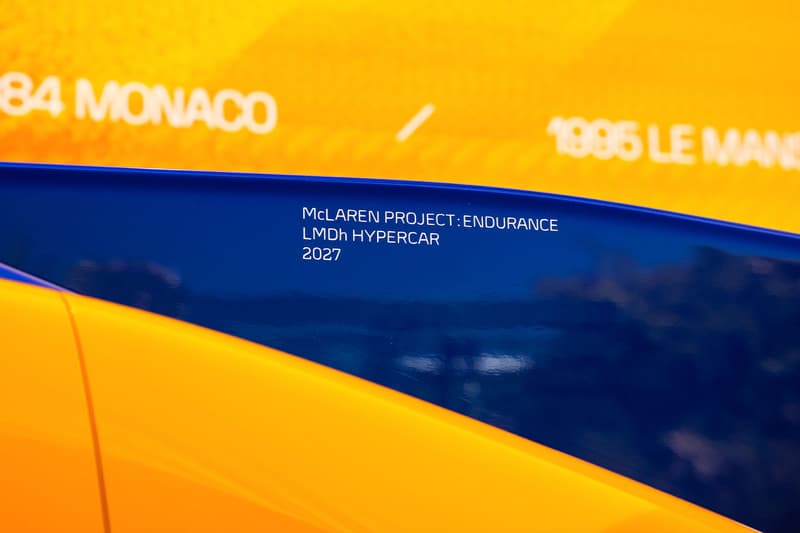 McLaren Triple Crown Project Endurance Livery Info