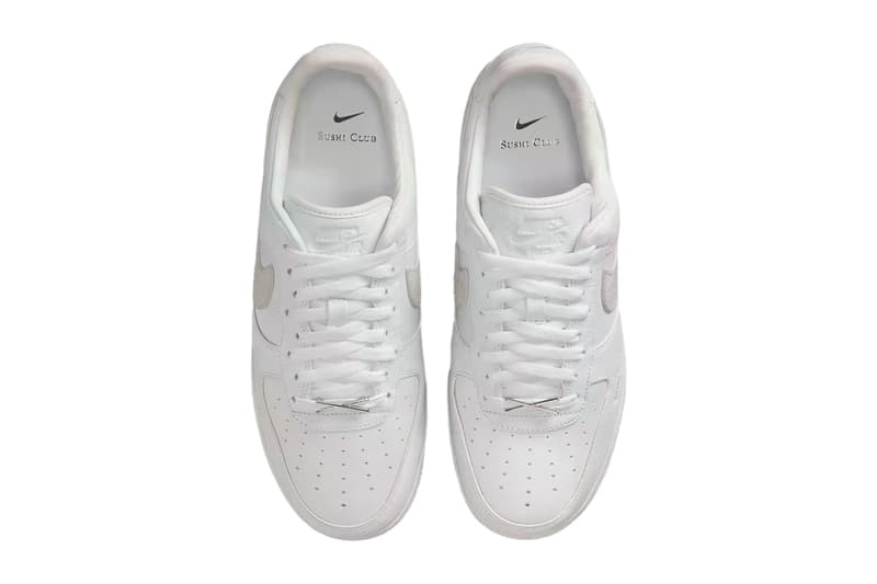 New york Sushi Club Nike Air Force 1 Low II6234-100 Release Info