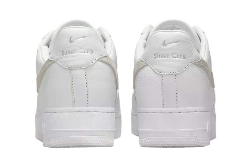New york Sushi Club Nike Air Force 1 Low II6234-100 Release Info