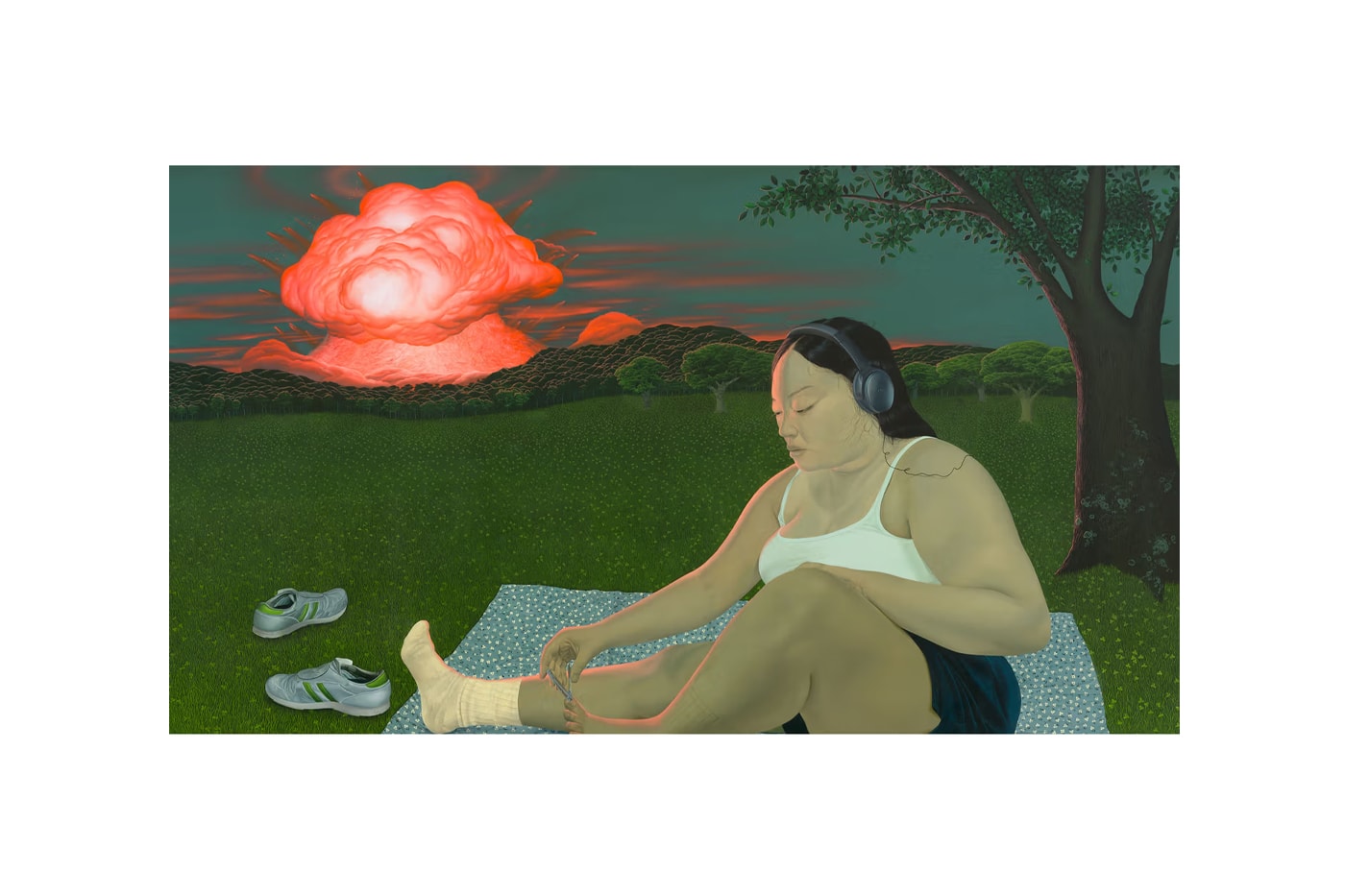 Sasha Gordon 'Haze' David Zwirner New York Exhibitions Art Artworks