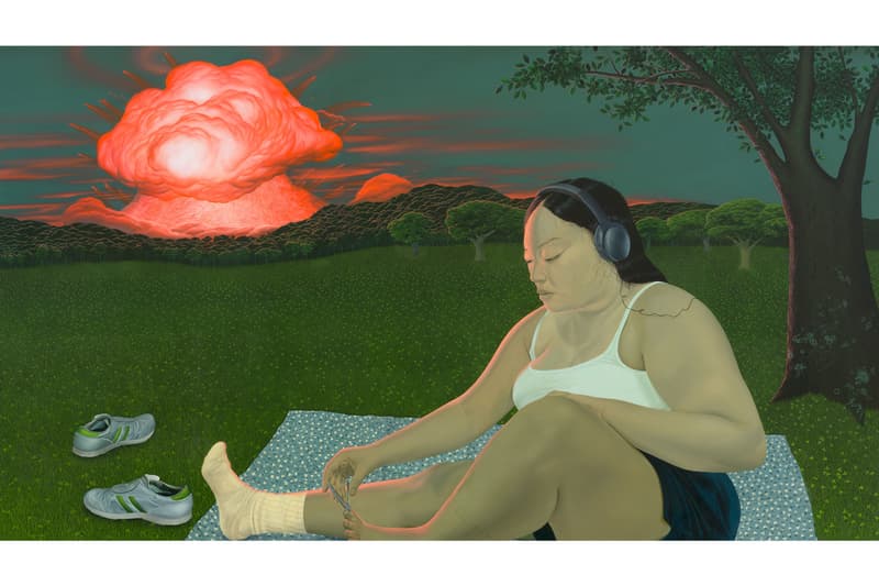 Sasha Gordon 'Haze' David Zwirner New York Exhibitions Art Artworks