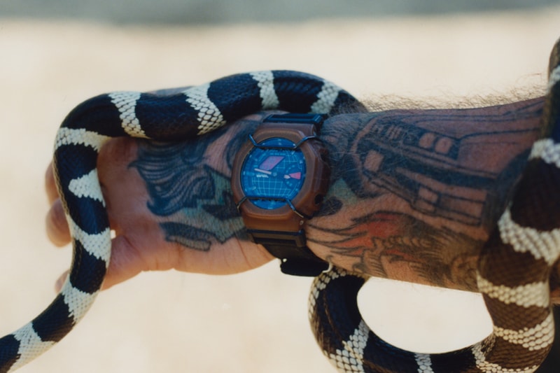 Action Bronson BAKLAVA x G-SHOCK GA-2100 GA-2100AB25-5A "Desert King" watch collaboration First Look 