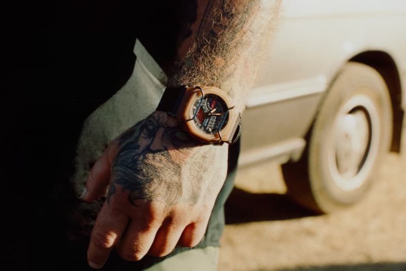 Action Bronson BAKLAVA x G-SHOCK GA-2100 GA-2100AB25-5A "Desert King" watch collaboration First Look 