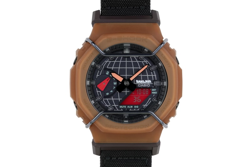 Action Bronson BAKLAVA x G-SHOCK GA-2100 GA-2100AB25-5A "Desert King" watch collaboration First Look 