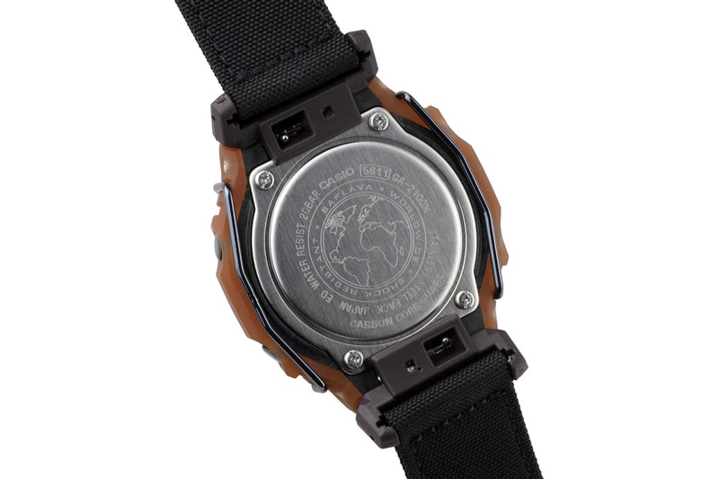 Action Bronson BAKLAVA x G-SHOCK GA-2100 GA-2100AB25-5A "Desert King" watch collaboration First Look 