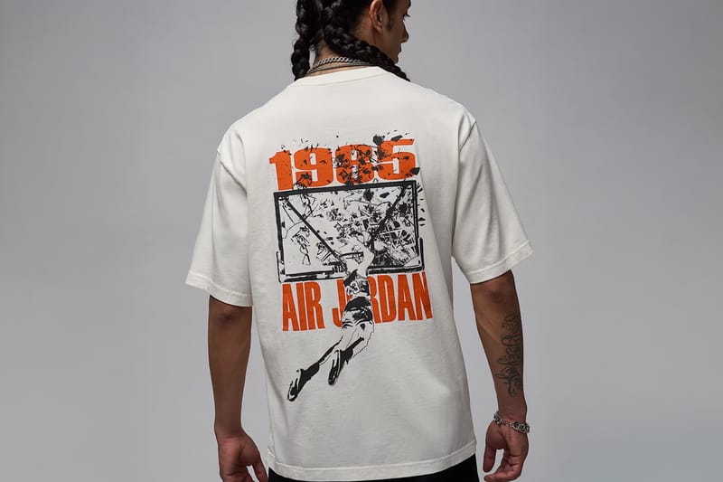 Jordan Brand Drops New Tees Honoring the "Shattered Backboard" Dunk