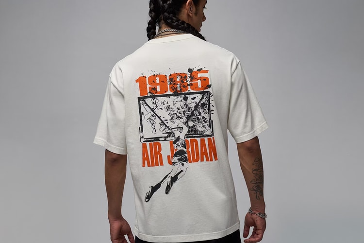 Jordan Brand Drops New Tees Honoring the "Shattered Backboard" Dunk
