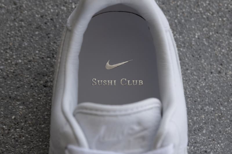 New york Sushi Club Nike Air Force 1 Low II6234-100 Release Info